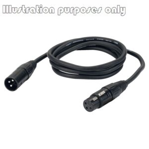Audio Signal Cable XLR 1m 2m 3m and 5m