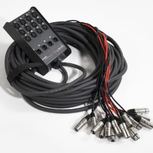 Proel 12/4 25m XLR Audio Multicore
