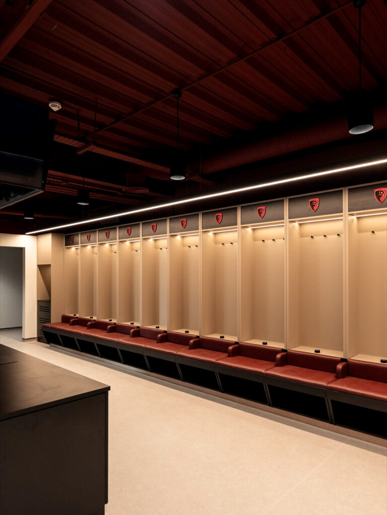 afc Bournemouth changing room