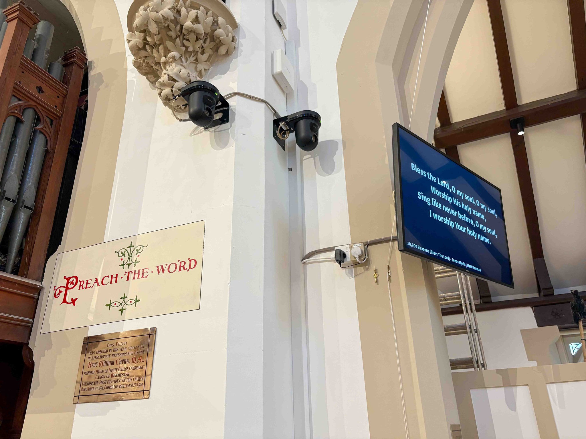 Christ Church Winchester - CPS House of Worship install