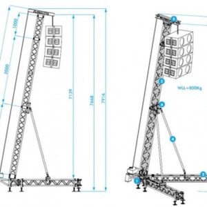 Prolyte RT-H30V PA Tower System